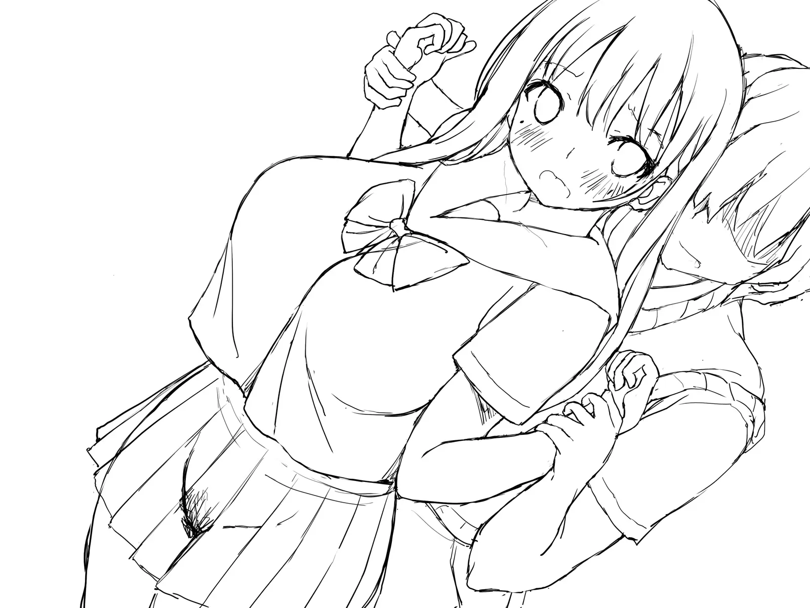 Kanojo Ga Aitsu Ni Sareta Koto_Rough Sketch